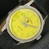 FAVRE LEUBA SEA KING VINTAGE 101 HAND-WINDING SWISS MENS YELLOW WATCH A702014-5 R208-a702014