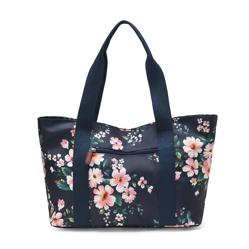 Large Capacity Tote Bag Women Commuter Printed Shoulder Bag Mother Bag