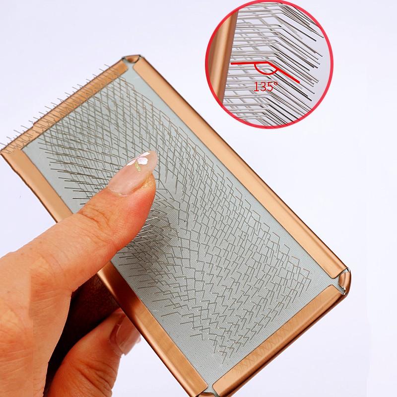 Dog Comb Solid Wood Pet Hair Comb Large Combs for Dogs Hair Knot Cleaning Face Cat Brush Comfortable Wooden Handle Dog Brush