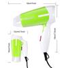 Hatteker Portable Hair Dryer Electric Home Use Hair Dryer Foldable Small Tube for Quick Drying