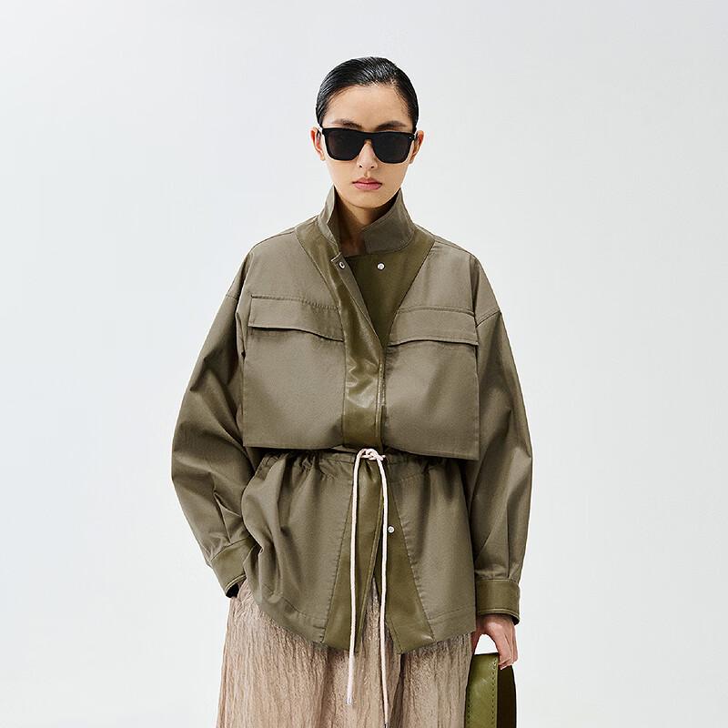 Less 2025 Spring Loose Lapel Jacket