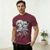Kurapika T Shirt Unisexs Pure Cotton Vintage TShirt Round Neck Tee Shirt Short Sleeve Tops Plus Size