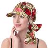 Print Women Hijab Caps Wrap Hair Ladies Headscarf Hat Fashion Turban Bonnet  Hide Hair