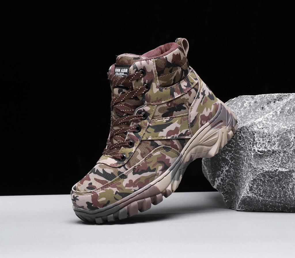 Northeast Men's Winter Snow Boots - Warm, Thickened, Non-Slip Outdoor Sports Footwear