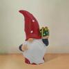 Gnome Home Decor Christmas Garden Gnomes Resin Dwarf White Beard Design For Porch Garden Landscape Living Room Bedroom Kitchen