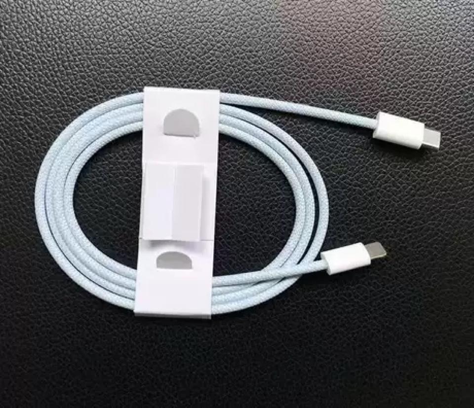 Braided Macaron 20W Fast Charging Cable for iPhone 15/14