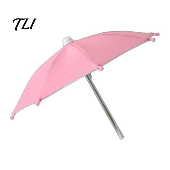 Beach Phone Accessories Umbrella with Suction Cup, UV Protection Mini Cellphone Umbrella, Universal Mobile Holder for Travel Outdoor Sun Shield