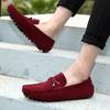 Loafers for menn Mokkasiner Uformelle skinnsko Lette slip-on-sko Klassisk menn komfortabel kjøresko