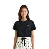 Fila T Shirts Unisex Black Blk Crew Neck Moderate FS2RSH2101X-BLK