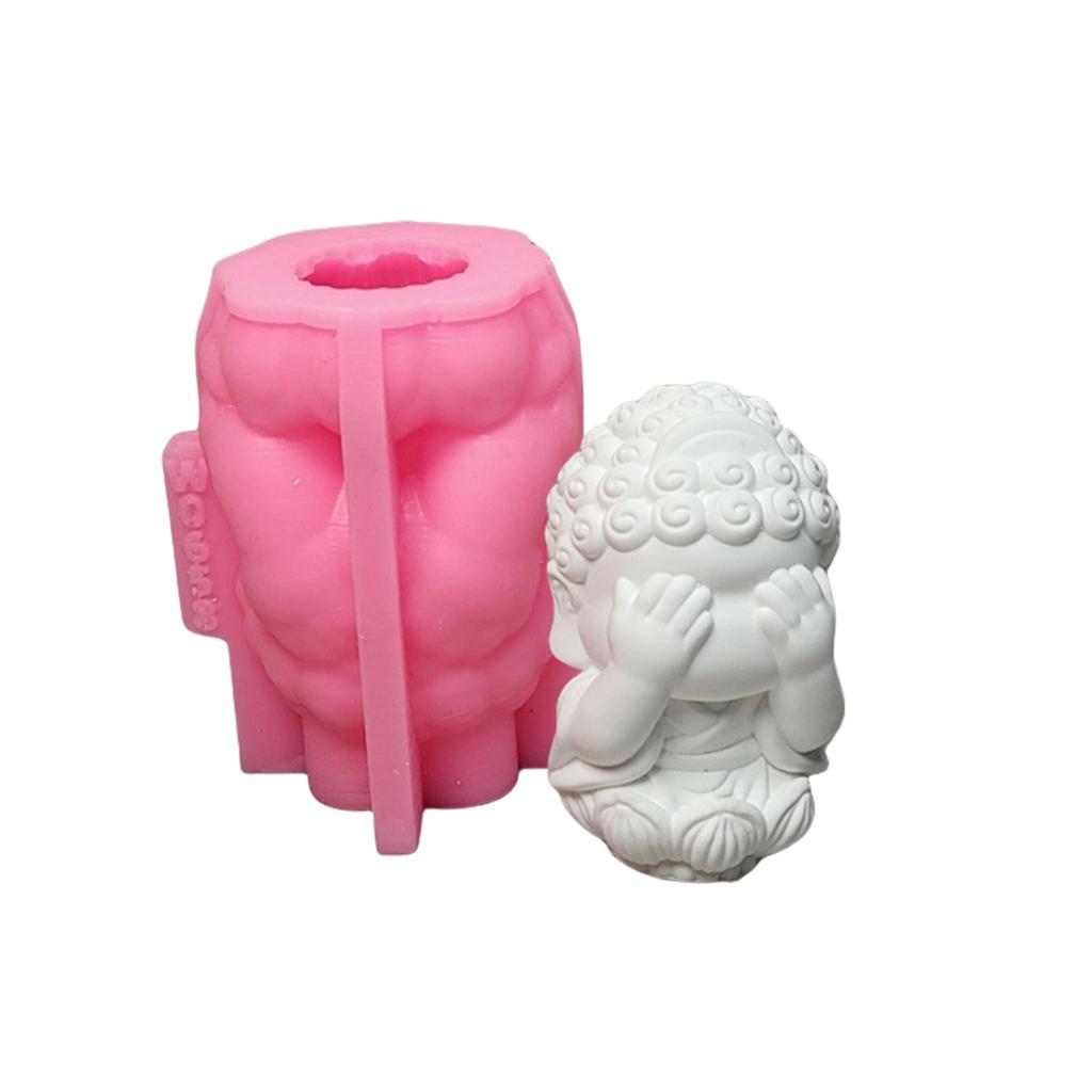 Religious Statue Silicone Candle Molds Epoxy Resin Molds for Making Candle Soap Chocolate Candy Cake Fondant Decoration