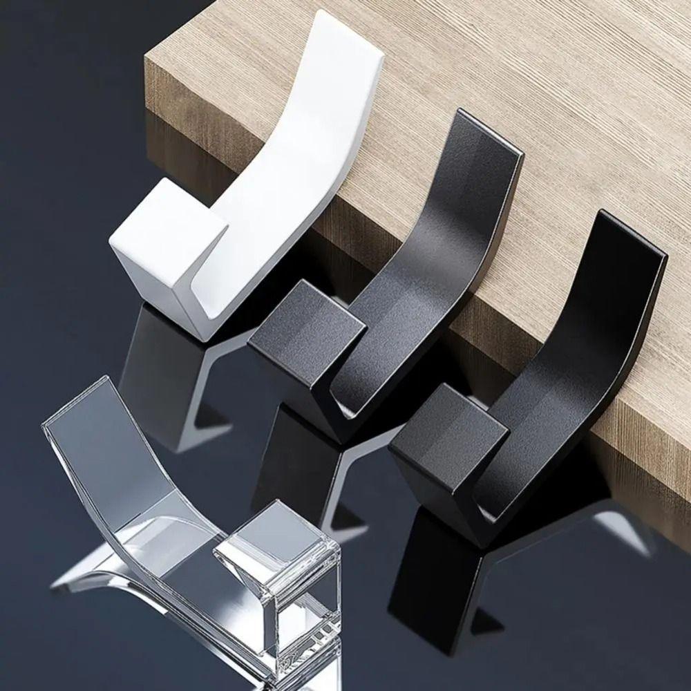 5Pcs/Set No Drilling Plastic Storage Hanger Clothes Towel Shower Organizers Wall Hanging Hooks