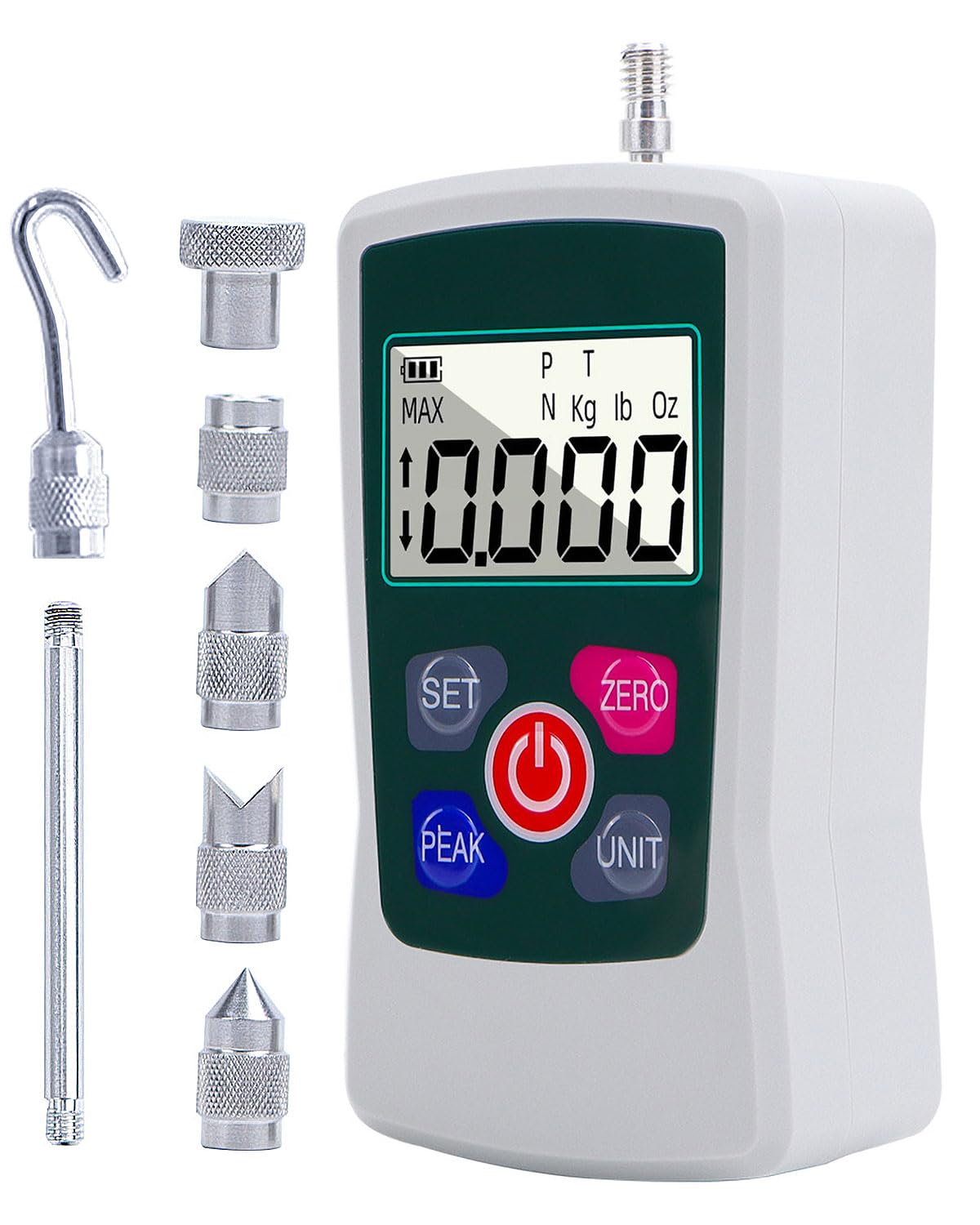 

Цифровий датчик сили GOYOJO, вимірювальний прилад для розтягування, 3-4 одиниці, висока точність, верхня та нижня гравітація, автоматичне вимкнення, тест на легке навантаження/стиск