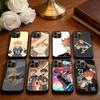 Anime H-Haikyuu Hinata Shoyo Handyhülle Für iPhone17,16,15,14,13 Plus,Pro Max Magnetisch Für Magsafe Kabelloses Laden
