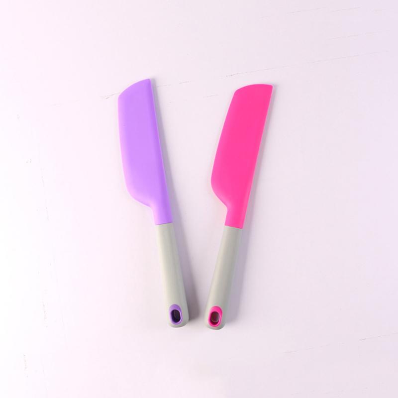Cake Scraper Silicone High Temperature Resistant Stirring Knife Kitchen Butter Mixer Baking Spatula Tools Baking  Accessories