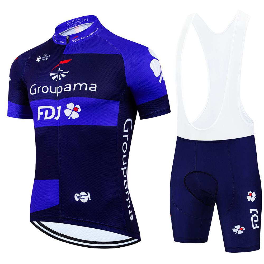 2026 Summer Breathable Suit Cycling Suit Bicycle Short Sleeve Shorts Men's and Women's Mountain Road Clothes Team Edition Cycling Suit Quick Drying