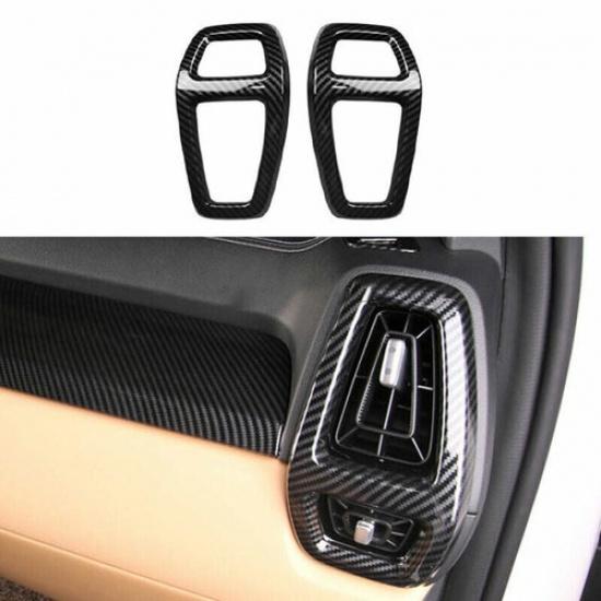 For KIA Sorento 2021-2024 Carbon Fiber Front Side Air Outlet Vent Cover Trim
