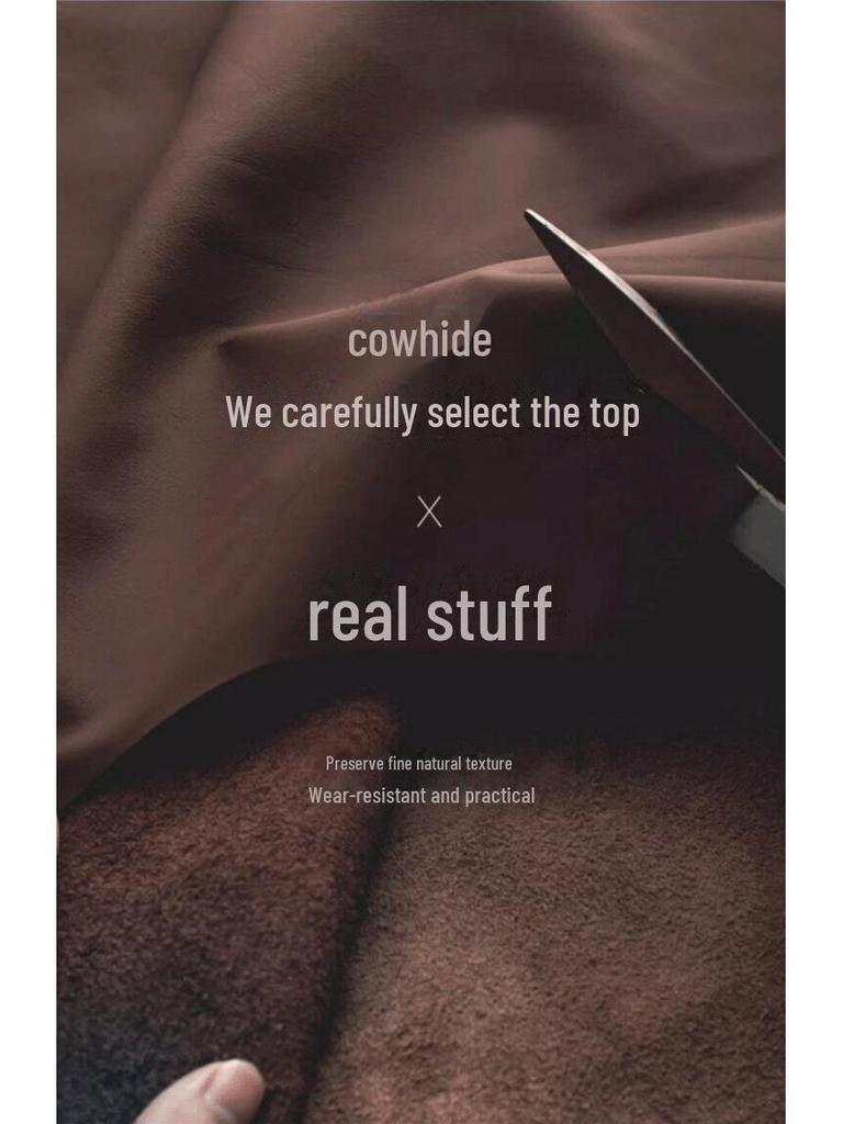 Honor 30/30 Pro Genuine Leather Case - Cowhide Dragon Head Pattern, Half-Cover Design, Fits Honor 30 Youth Edition