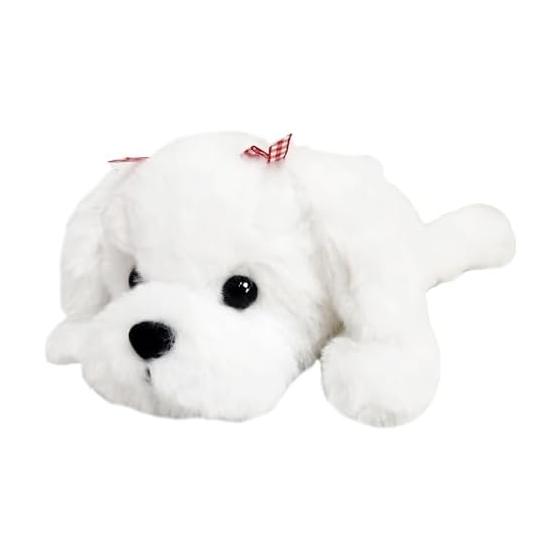 BESTEVER Animal Pen Case Plush Pouch Pencil Case Dog Maltese Approx. 29cm