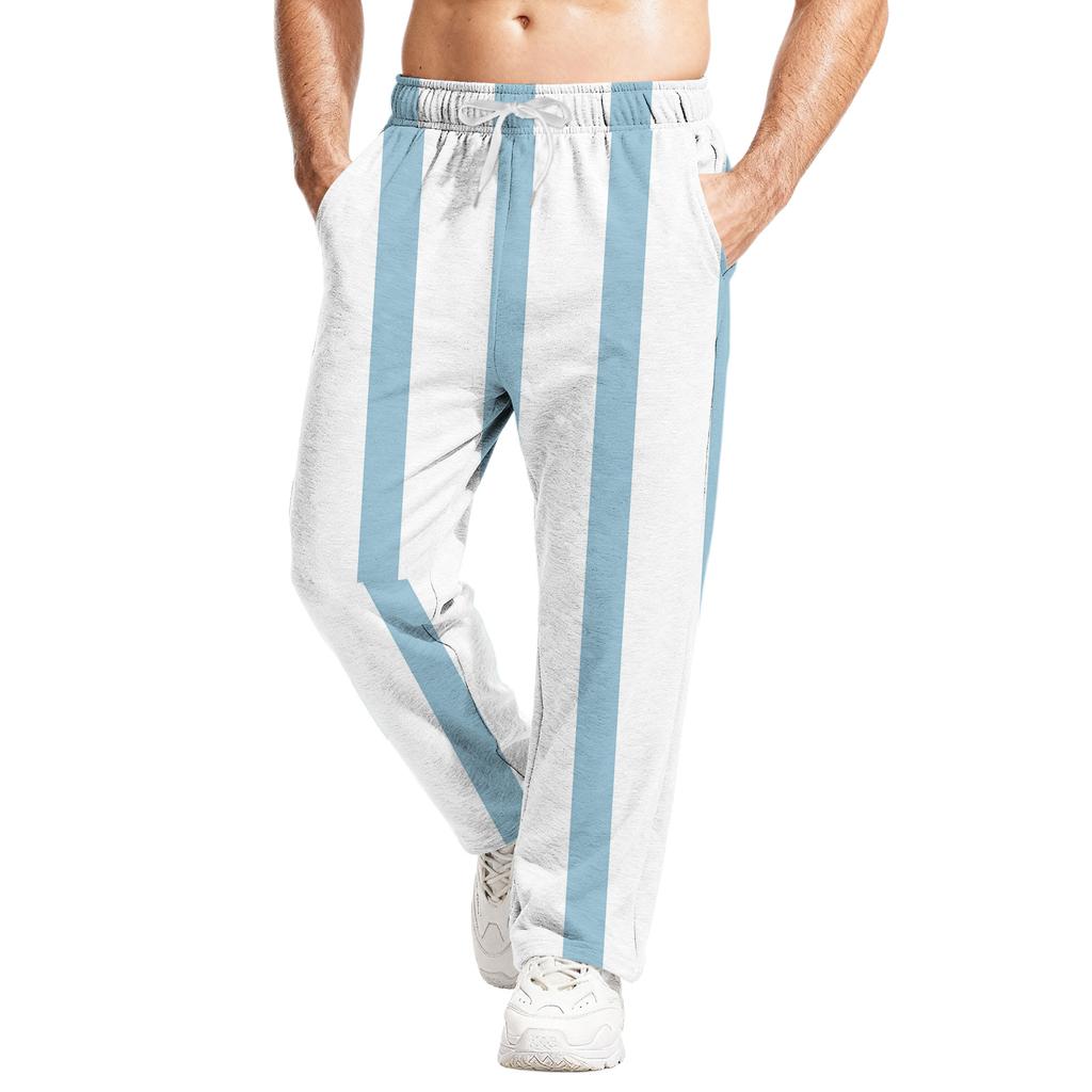 Men's Relaxed-Fit Casual Sweatpants With Stretch Waistband And Drawstring Yoga Pants