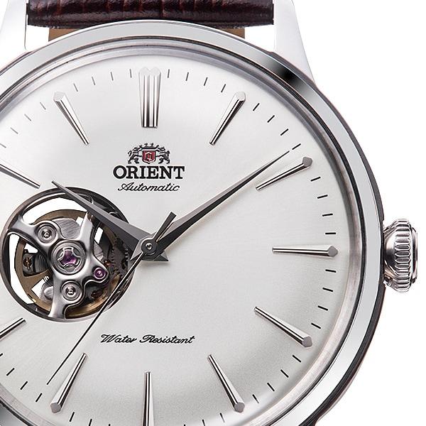 Orient Bambino Open Heart Automatic Men's Watch RN-AG0005S White Dial Silver Mechanical Japan Warranty