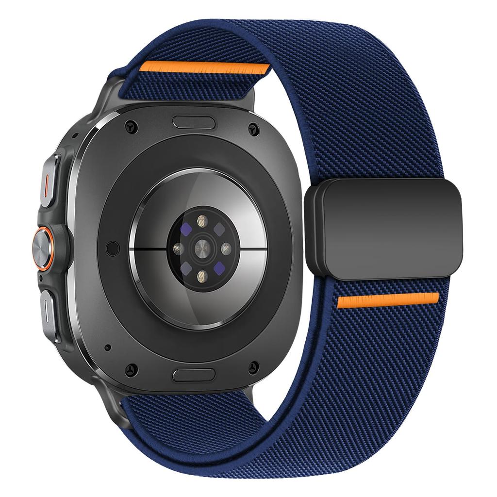 Magnetic Band For Samsung Galaxy Watch 7 Ultra 47mm smartwatch Parachute Nylon Bracelet correa Galaxy watch 2025 Ultra Strap