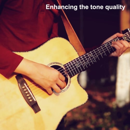 6 Black Endpin Pullers for Guitar Performance Improvement and Exquisite Appearance