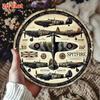 Vintage RAF Aircraft Metal Tin Sign Wall Art Spitfire Hurricane Mosquito WWII Plane Decor