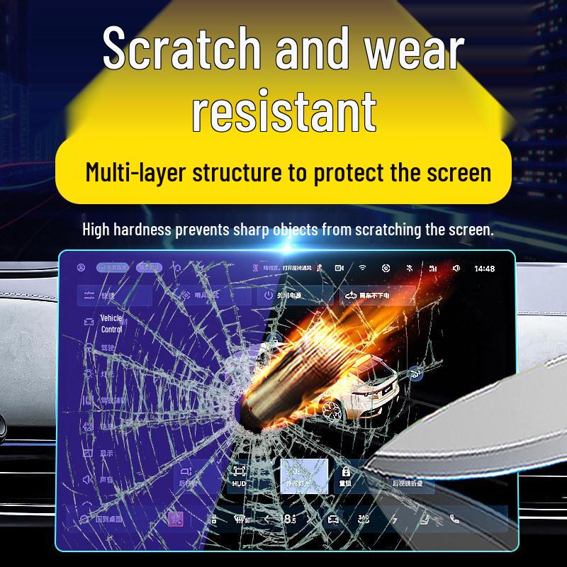 Lynk & Co 07 GT Center Control Screen Protector for 26 Models - Tempered Film Dashboard & Navigation Display Shield
