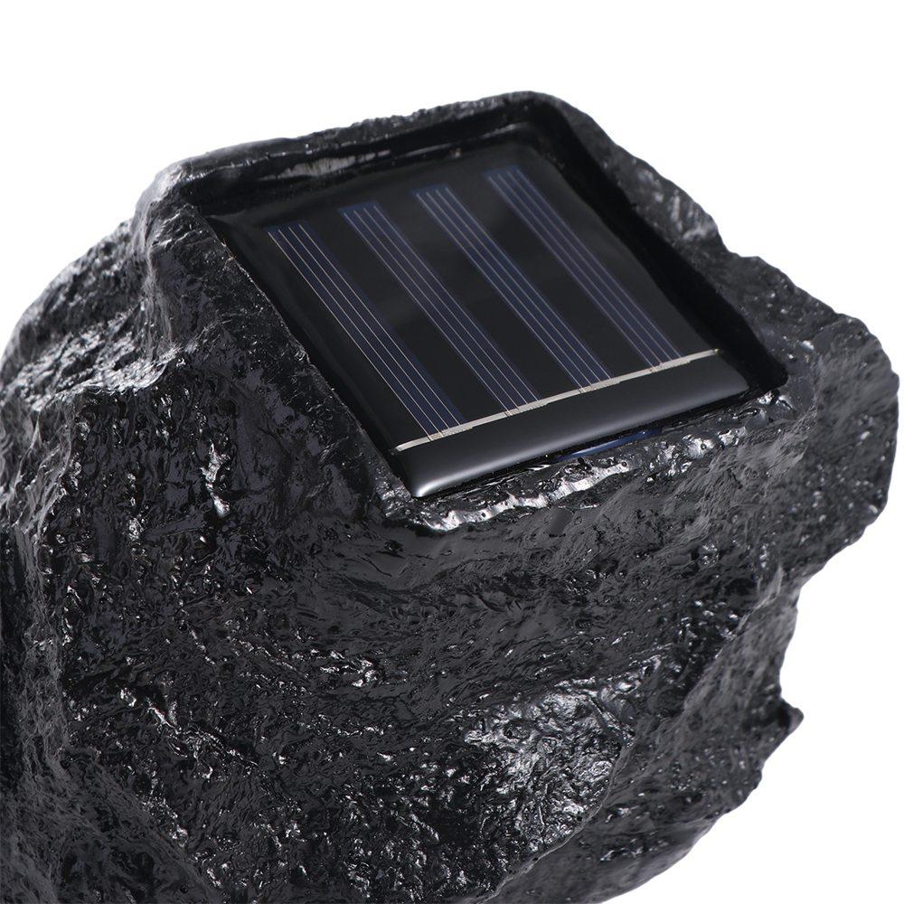 Simulation Stone Solar Stone Light Waterproof Lawn Lamp White Light Solar Rock Lamp Courtyard