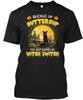 Meowy Cat My Witch Switch Halloween T-Shirt Hergestellt in den USA Größe S bis 5XL