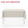Peva Disposable Solid Color Tablecloth With Dustproof And Oilproof Features For Party And Home Use