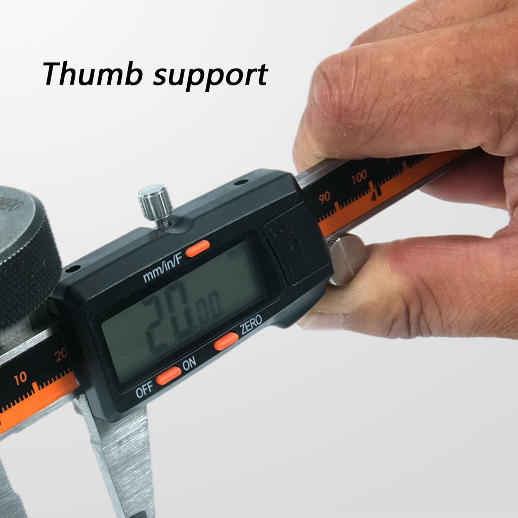 Digital Caliper,150mm 6'' Calipers Measuring Tool Electronic Micrometers Caliper Measuring with LCD Screen