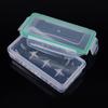 Portable Carrying Box Battery Case Storage Transparent Plastic Safety Box Battery Storage Box