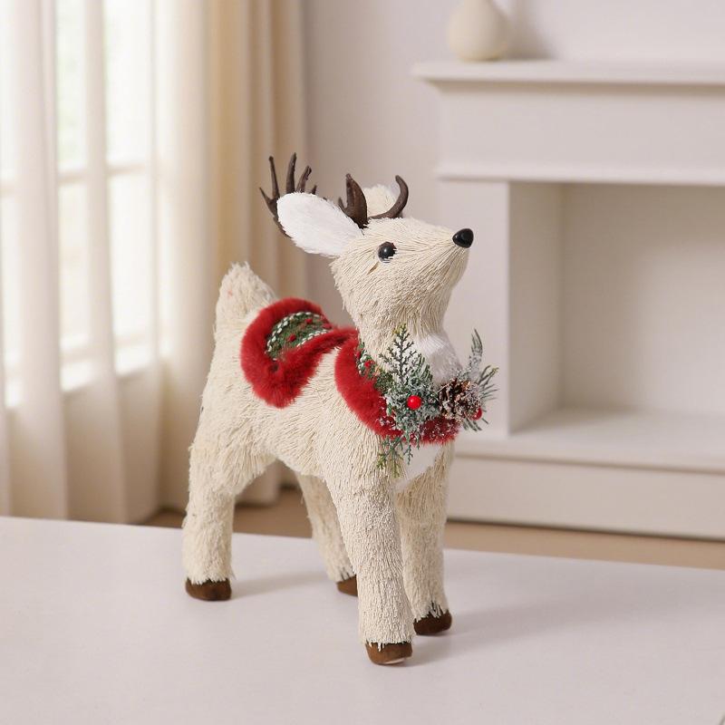 New Christmas Decorations, Snowman Doll Ornaments, Shopping Mall Store Scene Decoration, Santa Claus Doll Decoration