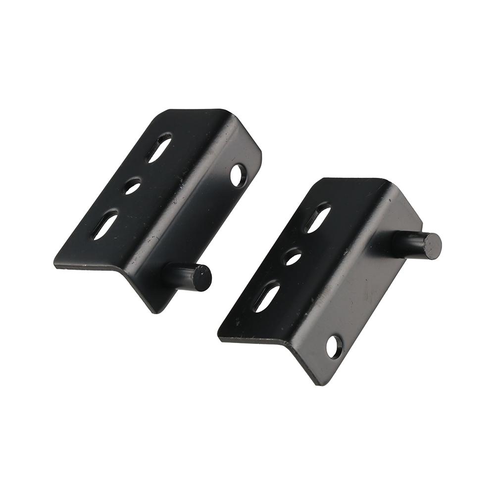 

2pcs Stainless Steel Concealed Shaft Multifunction Upper Lower Hinge Clips Furniture A