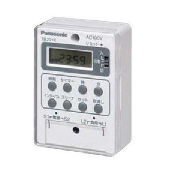 

Panasonic Box type electronic time switch for AC100V 1 circuit type TB201K