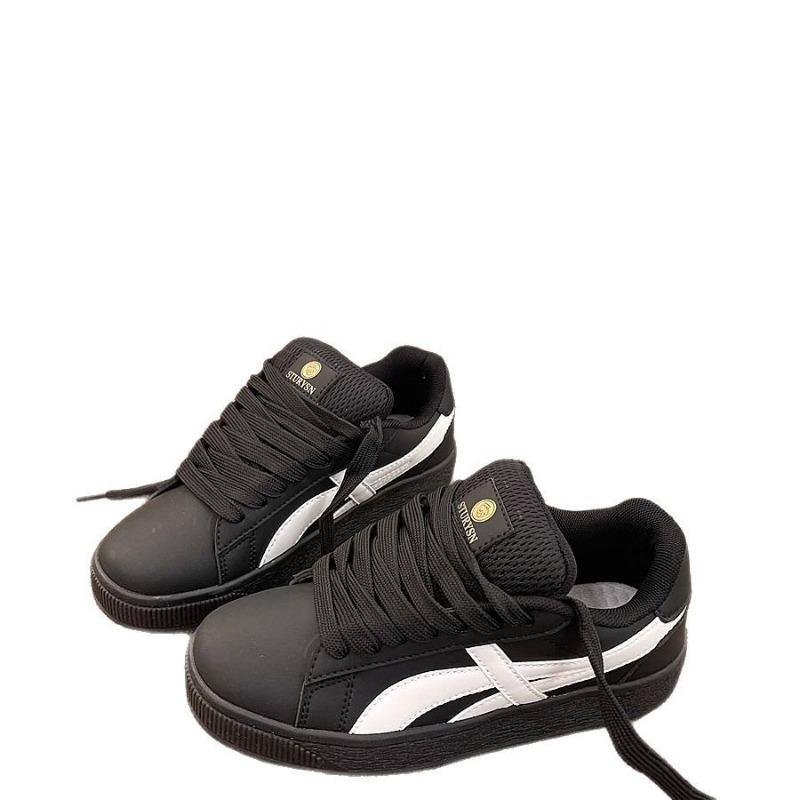 Men's shoes spring new couple versatile student white shoes women's trend sports and leisure board shoes