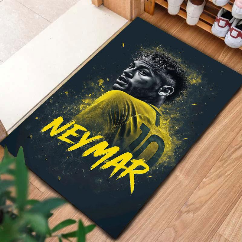 Neymar Carpet Rug for Living Room Bedroom Home Sofa Decoration,Kids play Non-slip Floor Mat