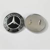57mm Car Front Emblem Cover Decor Auto Refit Accessory For Mercedes Benz W203 W204 W210 AMG CLA CLK Interior Mouldings YQGB-ZT QL1