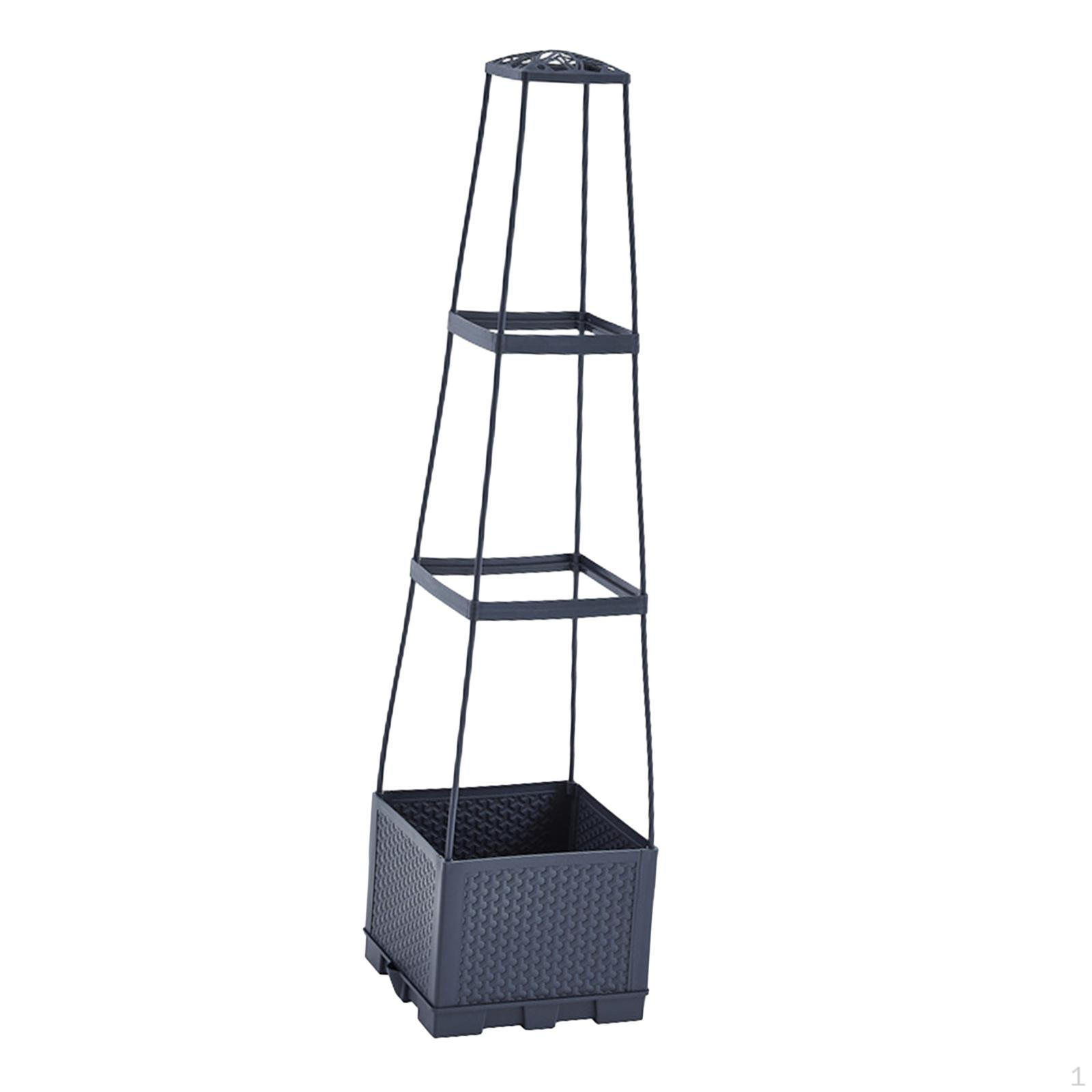 

Climbing Vegetables Pot, Tomato Cage Planter, Planters, for Courtyard Garden Flowerbed