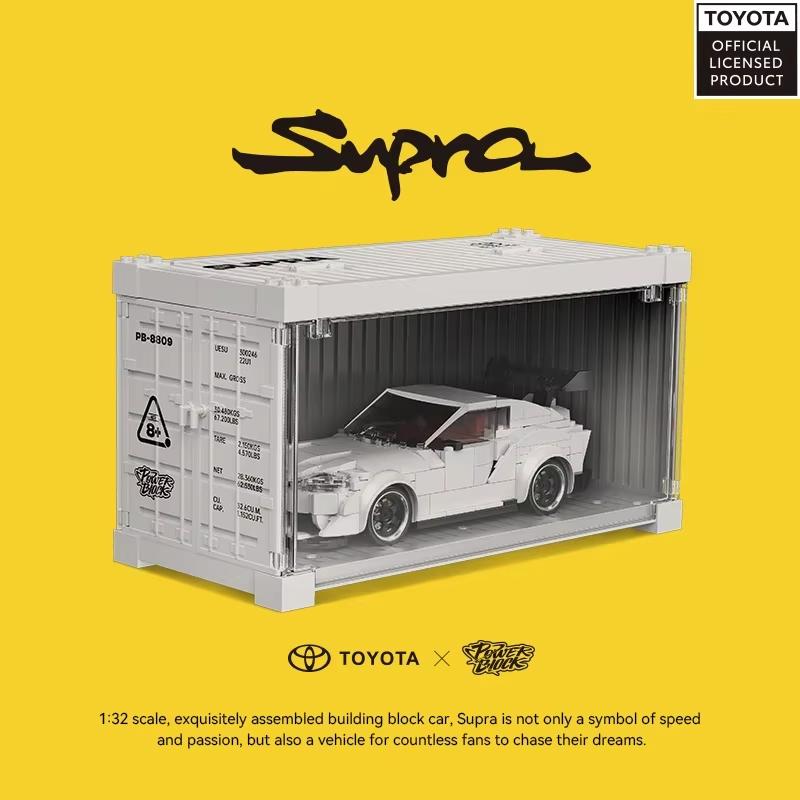 Toyota Camper Supercar Building Blocks AE86 Pallet Truck Off Road Vehicle Model Bricks Decoration Diy Toy For Kids Holiday Gifts