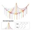 1Pc Toy Hammocks Wall Corner Hanging Storage Net Bedroom Corner Storage Toy Doll Hammock Background Wall Room Decoration