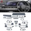 For chery Tiggo 7 pro max -2024Car Interior Film Navigation Gear center console Anti-scratch transparent TPU PPF