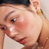 August Harmony Gemma Rose Earring / 2color