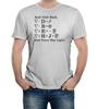 And God Said..... And There Was Light Men's T-Shirt Funny Science