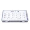 225PCS Car Air Conditioner O Ring Seal Set 14 Sizes Assortment with Washer Spacer for Machinery Industry Home