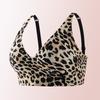 Women's, Sexy Leopard Print Bra, Non Removable Padding, Adjustable Shoulder Straps, Invisible Buckle, Breathable and Comfortable, Leopard Print Bra