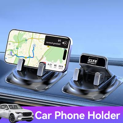 360 Rotatable Car Phone Holder Cellphone Bracket GPS Navigation Support For Toyota GR Sport Corolla Yaris Camry Prius Accessory OM1