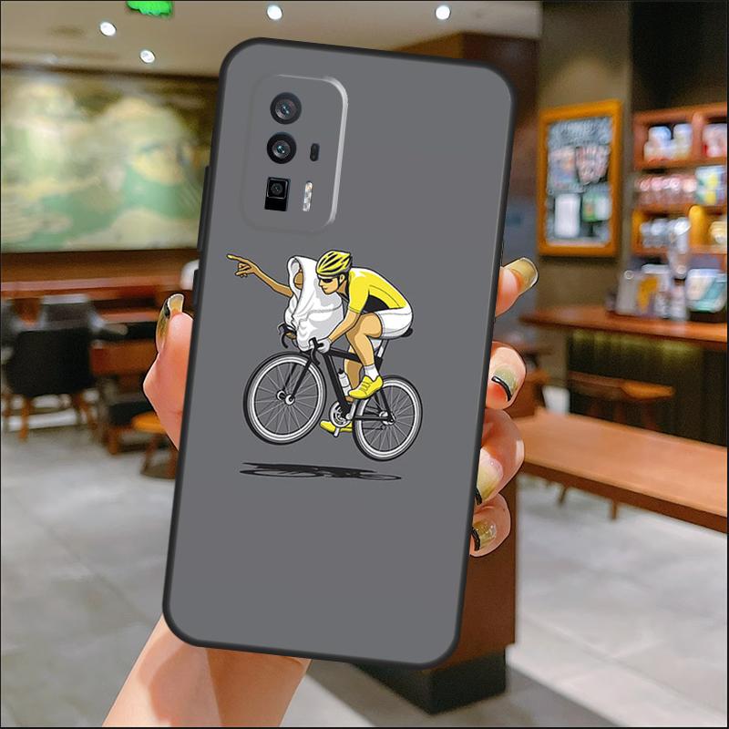 Cycling Bike Case For Xiaomi 14 Ultra 15 13 11T 12T 13T 14T Pro POCO X7 Pro X3 X5 X6 M6 F5 F6 Pro Cover