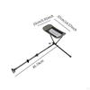 Adjustable Foot Rest for Folding Camping Chair 17.7-29inch Accessory Beach Chairs Lightweight